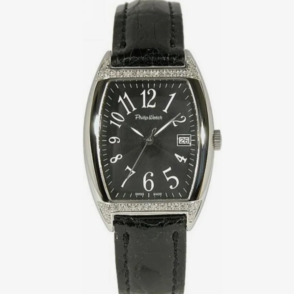 Philip Women's Black Leather Watch 8251850563